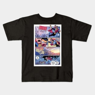 comic strip invincible Kids T-Shirt